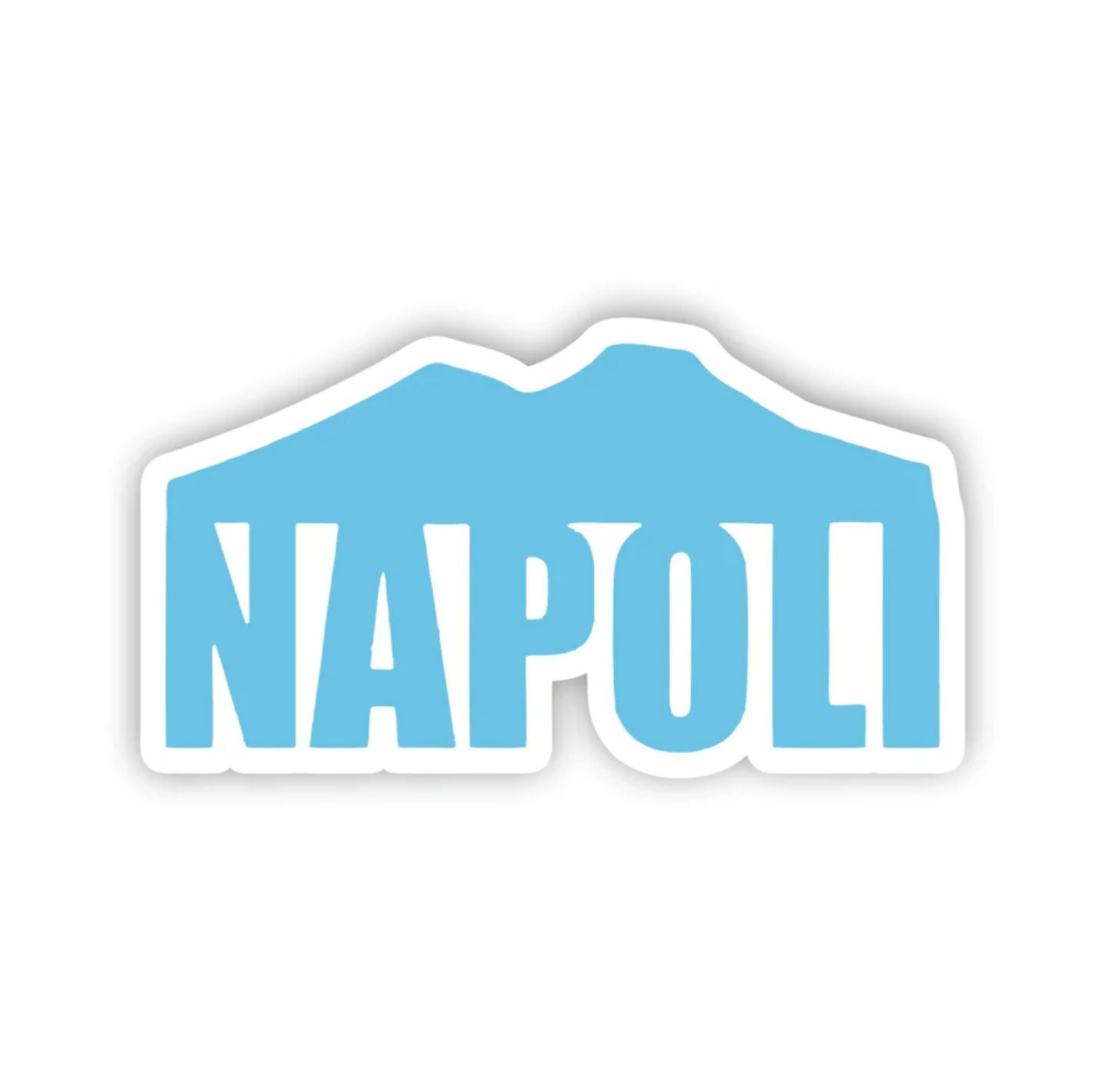Adesivo Napoli con vesuvio - Supporter calcio