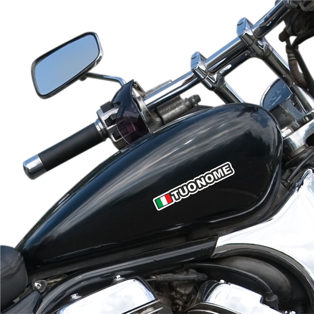 Adesivo personalizzato con tuo nome