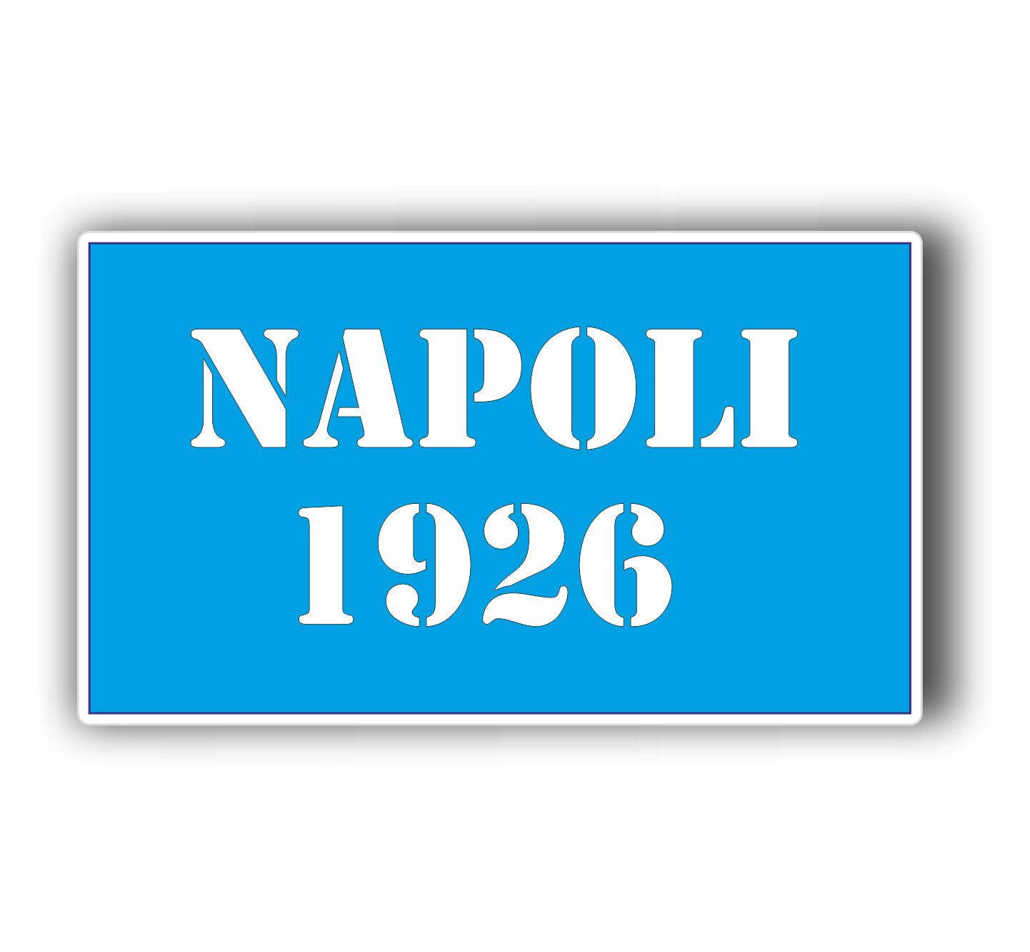 Adesivo divertente Napoli 1926| Supporter calcio