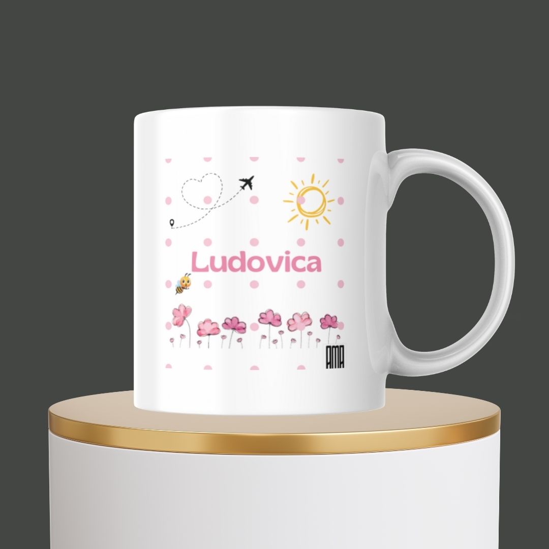 Tazza “Mod. Api” personalizzabile
