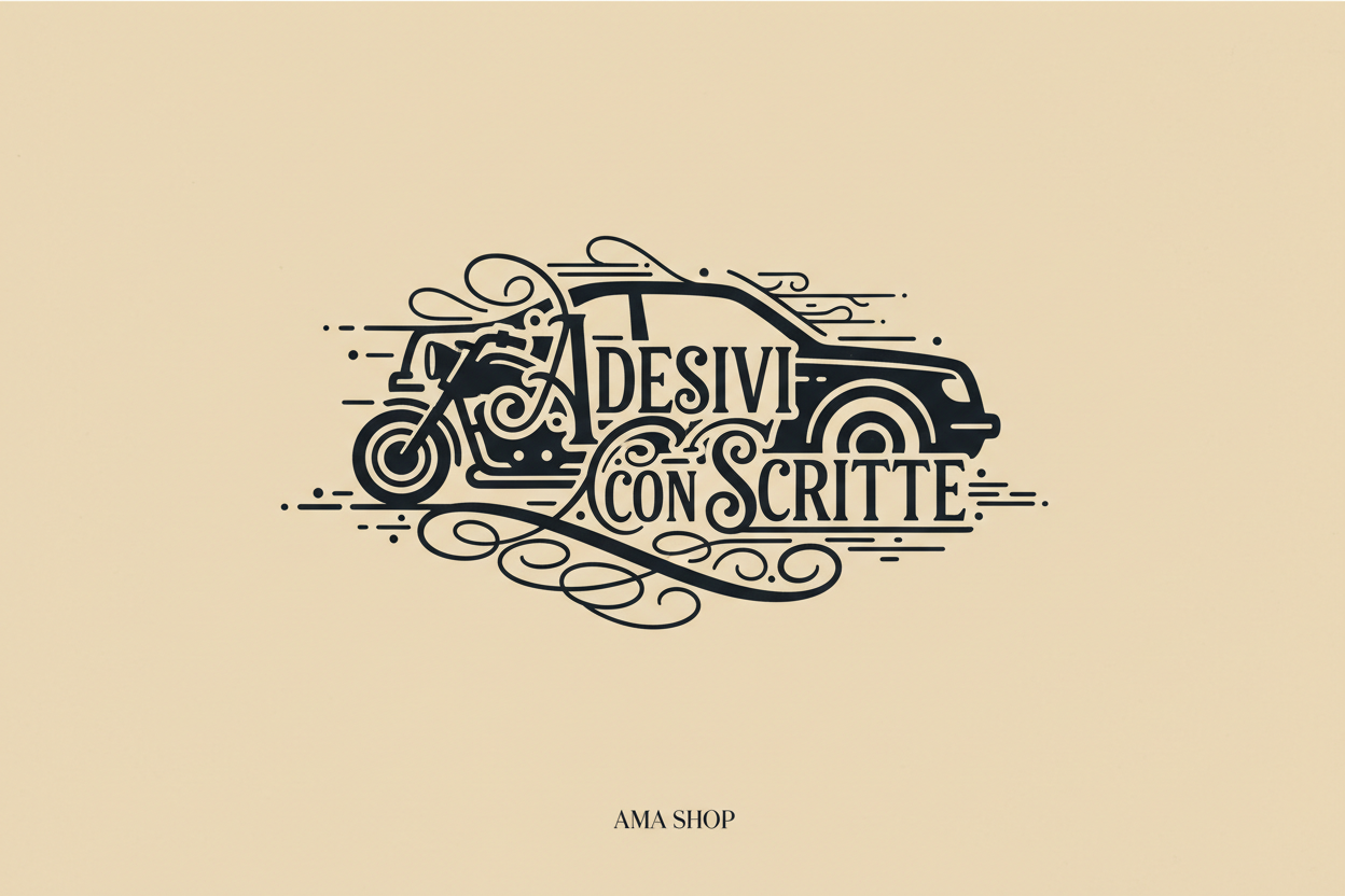 Adesivi con Scritte – Auto, Moto & Personalizzati