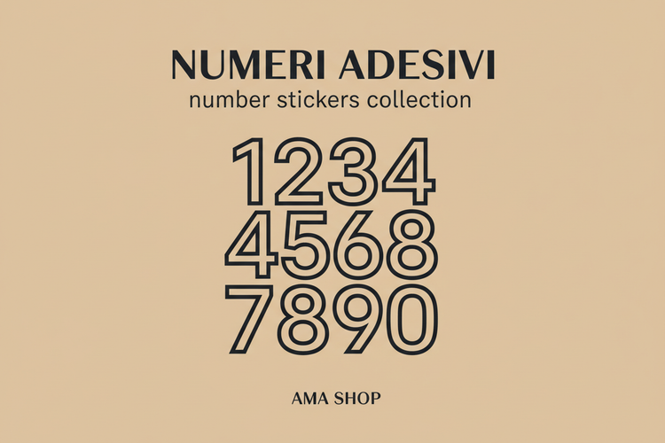 Numeri Adesivi