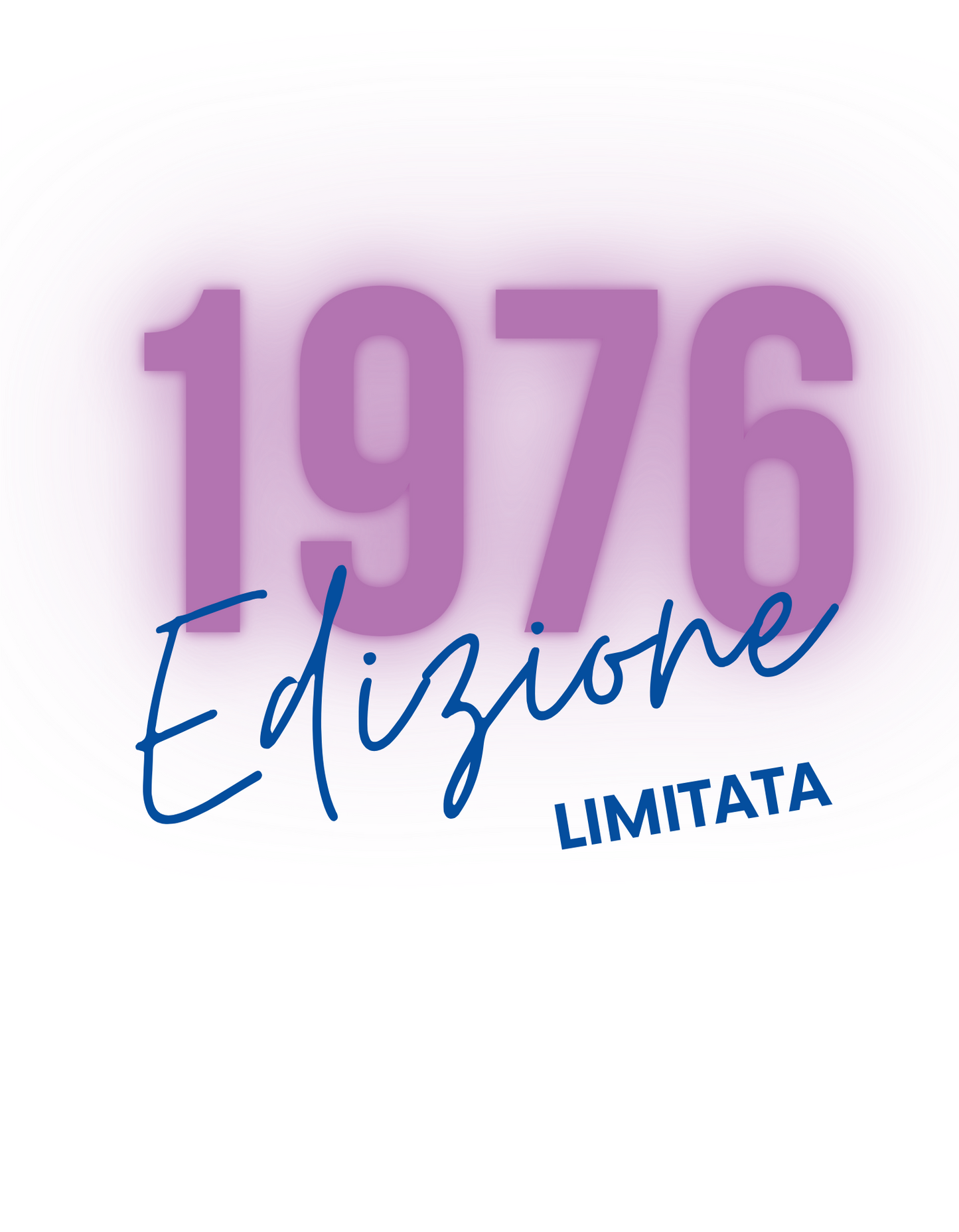 T Shirt ''  Edizione limitata '' personalizzabile con nome e data