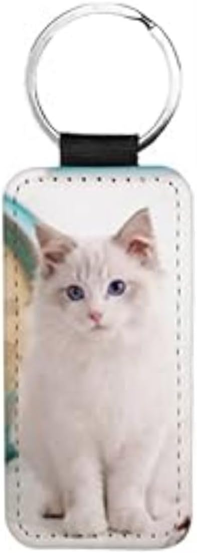 Portachiavi in ecopelle personalizzabile con foto