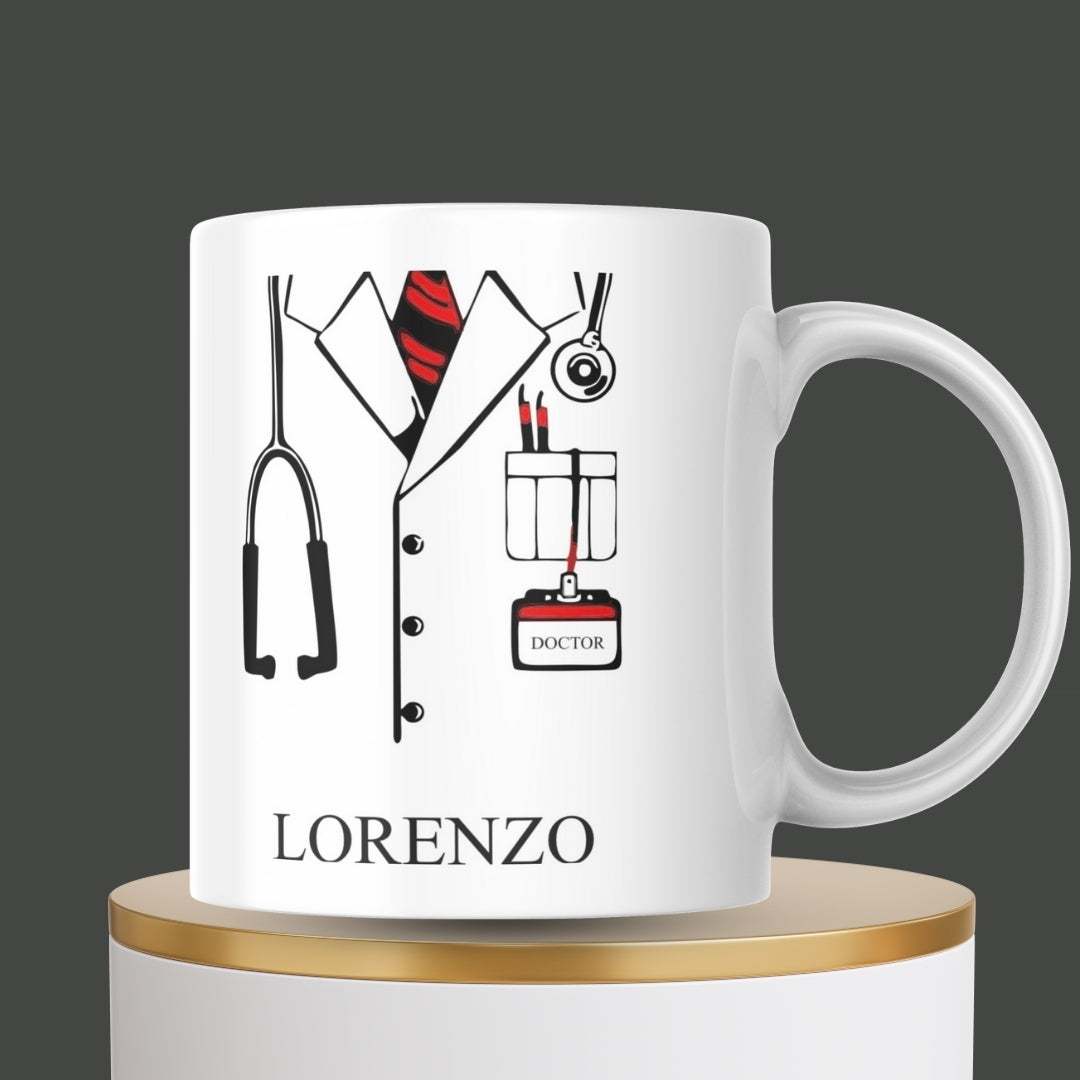 Tazza “Camice Dottore” personalizzabile