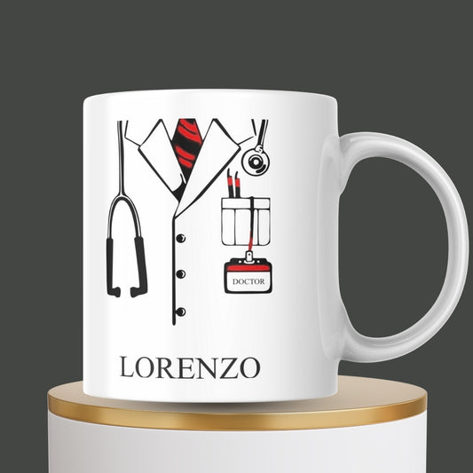 Tazza “Camice Dottore” personalizzabile