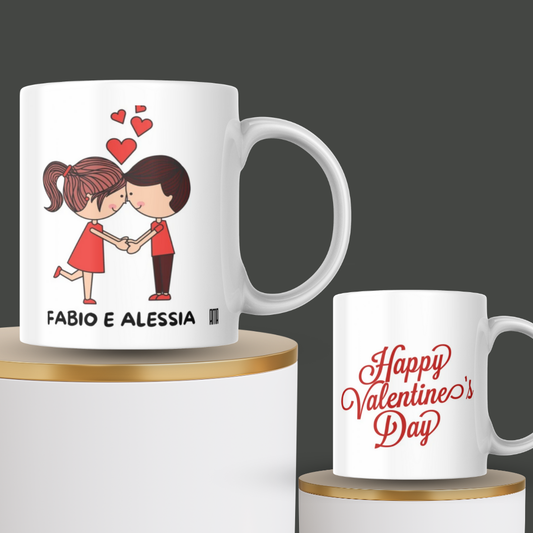 Tazza “Coppia san valentino” personalizzabile