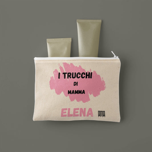 Pochette 'I trucchi di... ' personalizzabile con nome