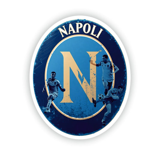 Adesivo divertente Napoli |Supporter calcio