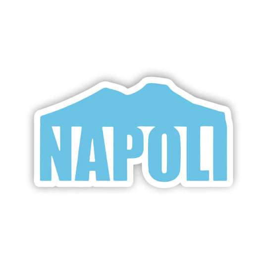 Adesivo Napoli con vesuvio - Supporter calcio