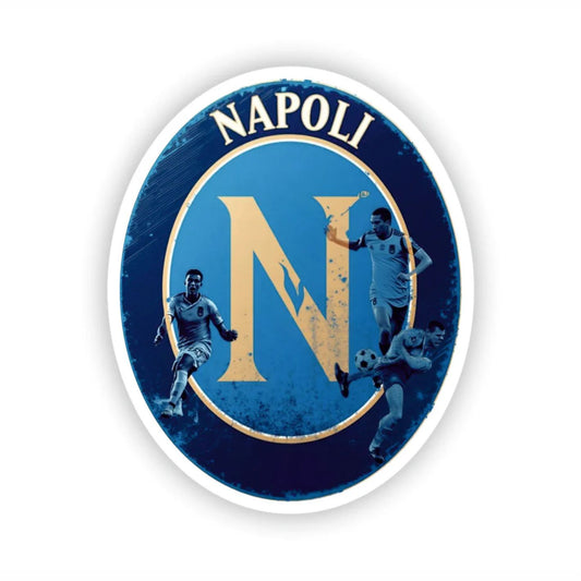 Adesivo divertente Napoli - Supporter calcio