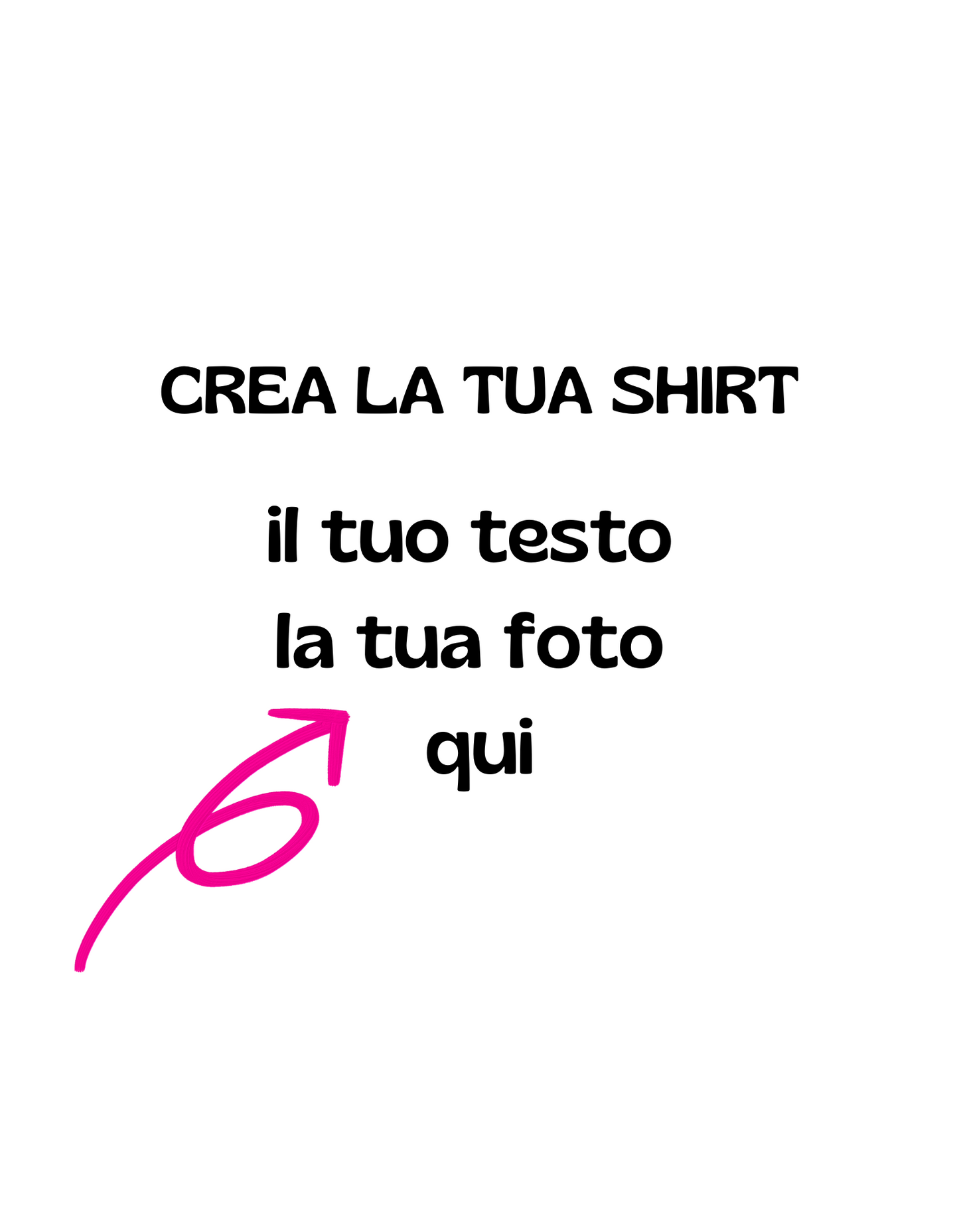 Crea la tua t-shirt