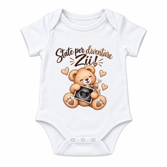 Body Neonato ''State per Diventare Zii!'' | Annuncio Gravidanza | AMA SHOP