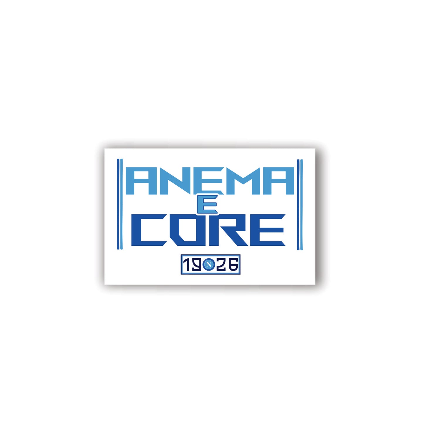 Adesivo 'Anema e core 1926'| Supporter calcio | Napoli calcio