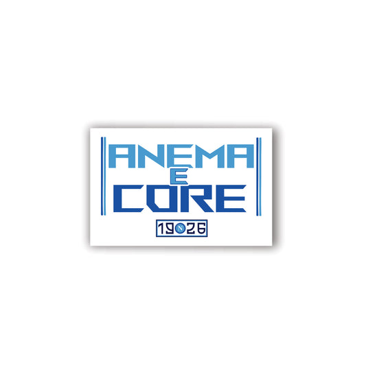 Adesivo 'Anema e core 1926'| Supporter calcio | Napoli calcio