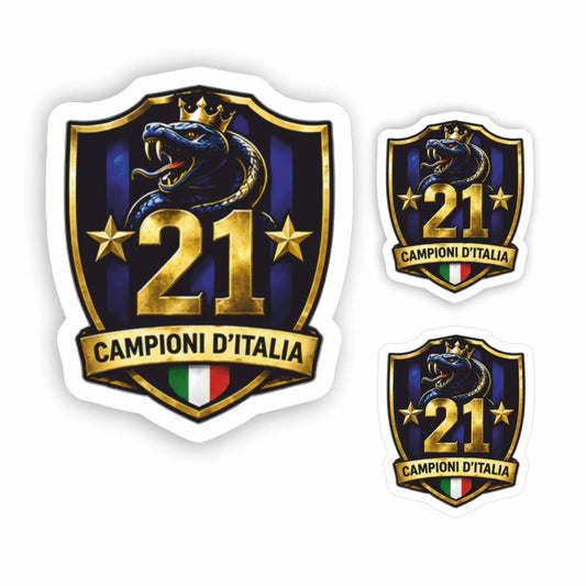 Adesivo Seconda Stella Inter 2026 - Sticker PVC + 2 omaggi