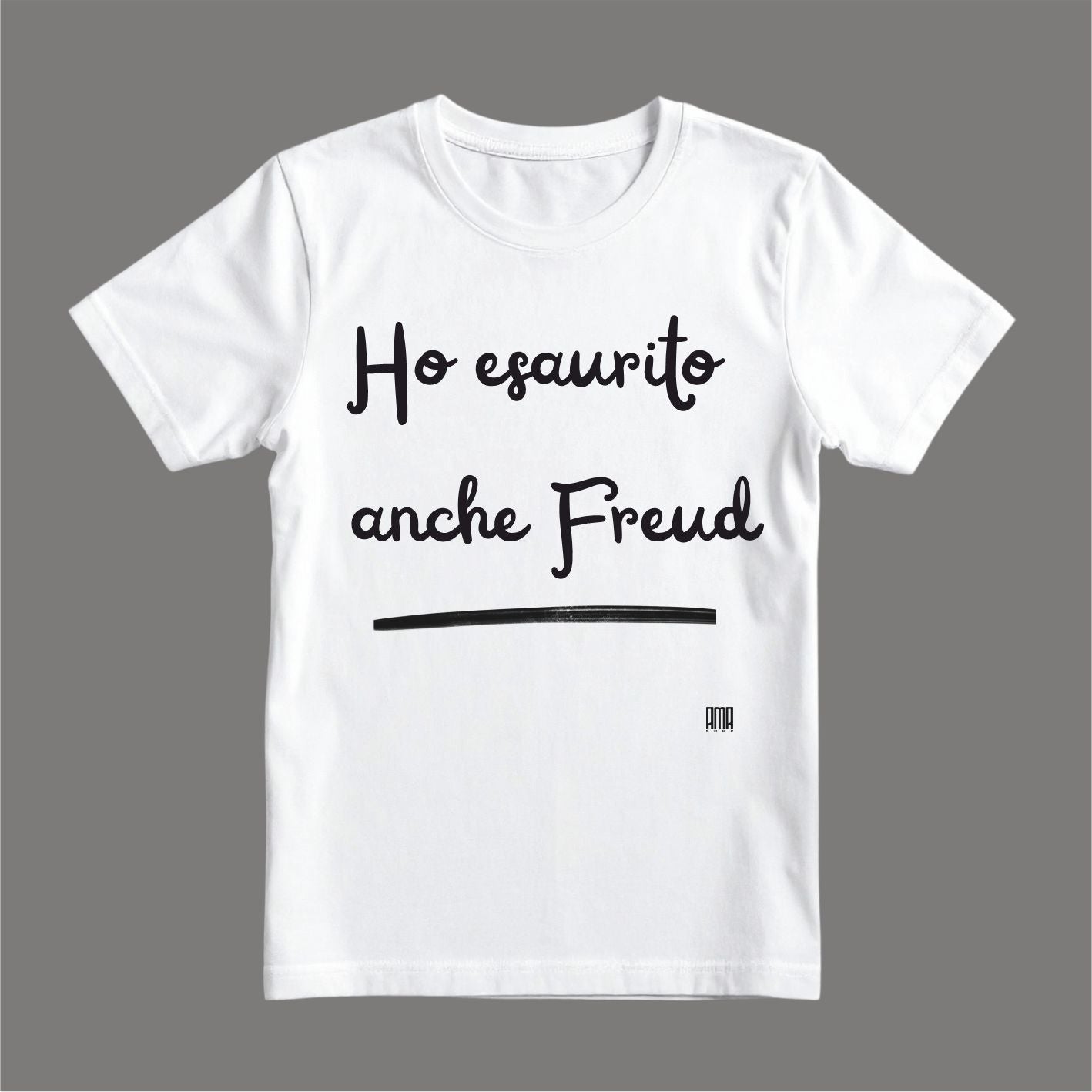 T-shirt – Ho esaurito anche Freud.