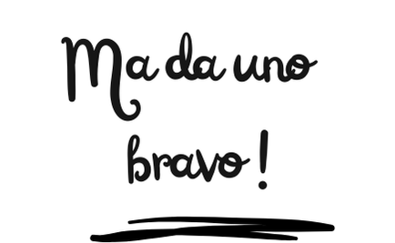 T Shirt ''Ma da uno bravo  '' personalizzabile con nome