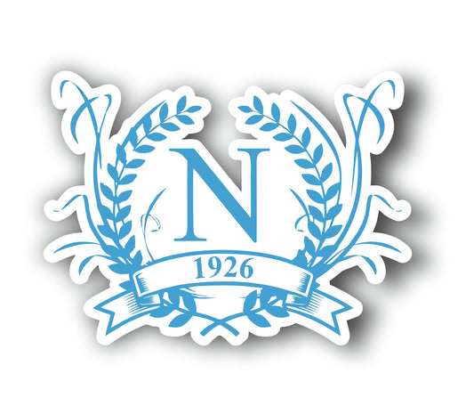 Adesivo ' Napoli corona 1926'| Supporter calcio | Napoli calcio