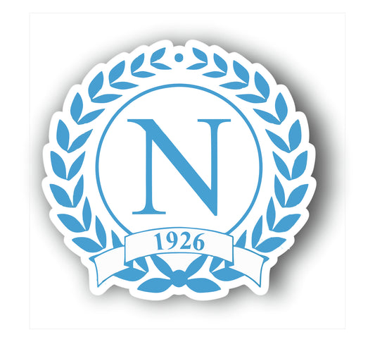 Adesivo ' Napoli corona 1926'mod.2| Supporter calcio | Napoli calcio