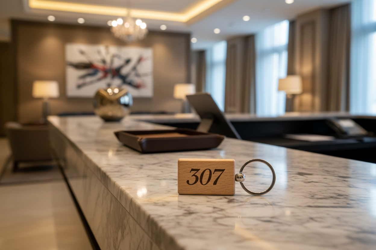 Portachiavi reception hotel