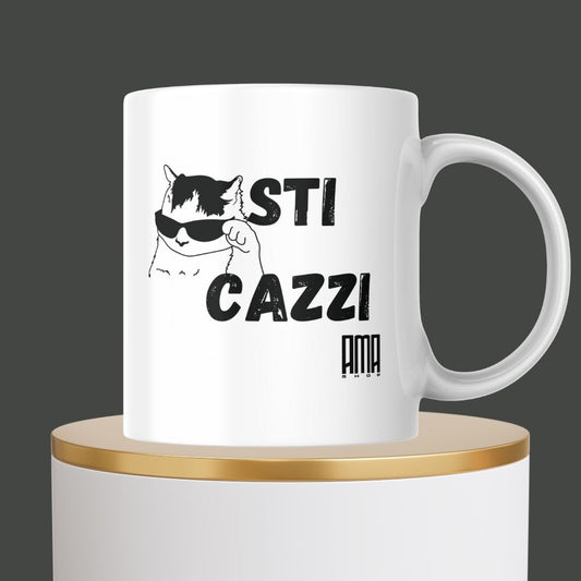 Tazza “Sti cazzi” personalizzabile