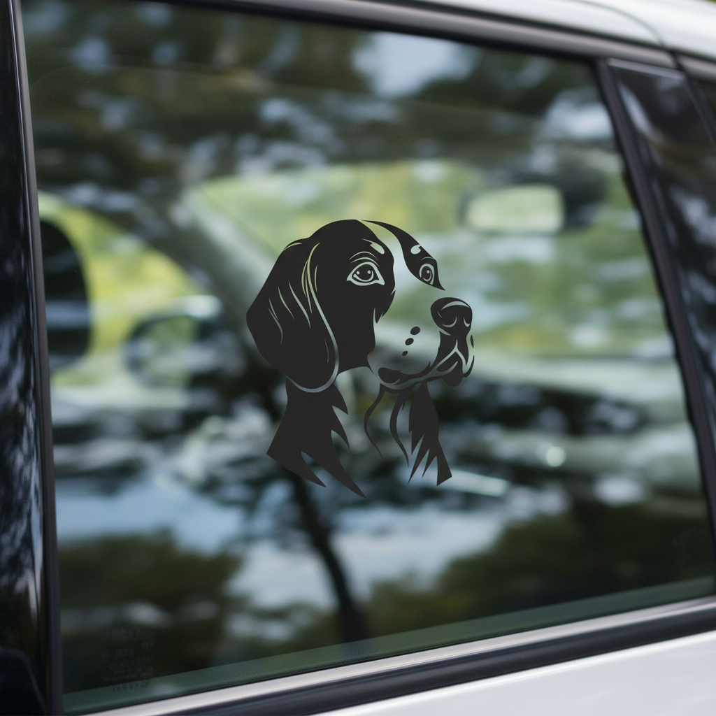 Sticker Beagle auto