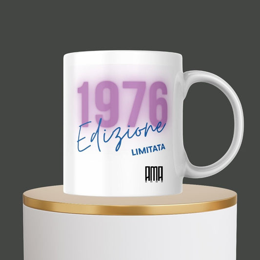 Tazza “Edizione Limitata 1976” personalizzabile