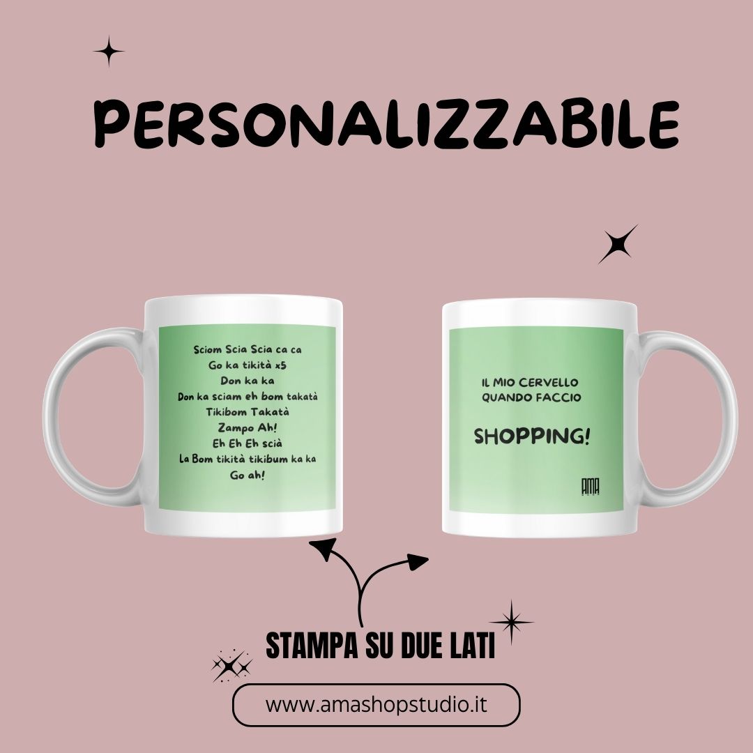 Tazza ' Carlos' puoi personalizzarla con nome