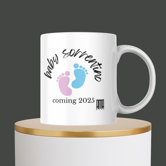 Tazza “Baby Coming” personalizzabile