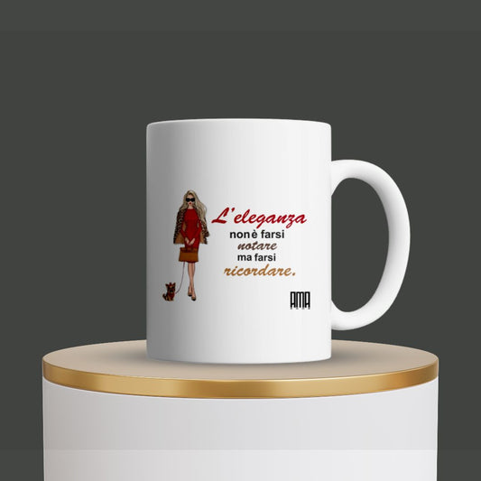 Tazza “L’eleganza” personalizzabile