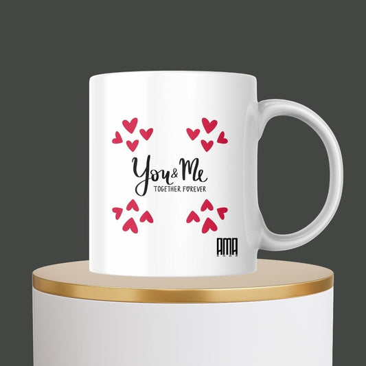 Tazza “Love You&Me” personalizzabile