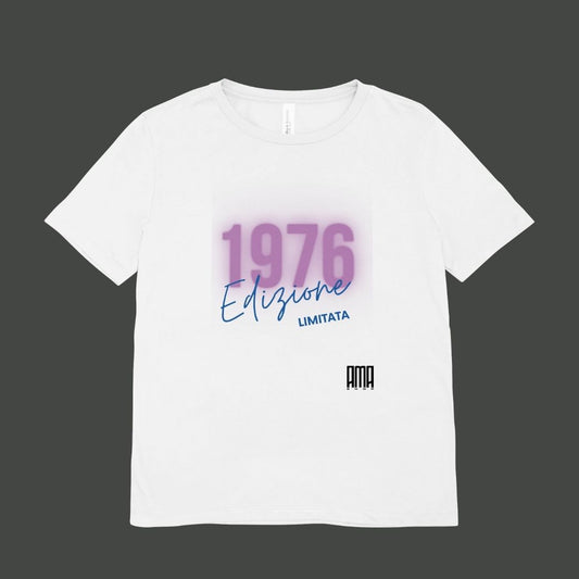 T Shirt ''  Edizione limitata '' personalizzabile con nome e data